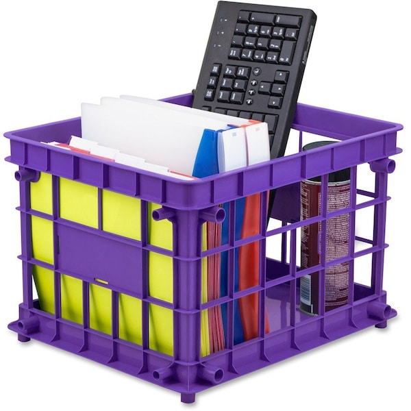 Standard Crate, 14-1/4"x17-1/4"x11", Bright/Assorted PK